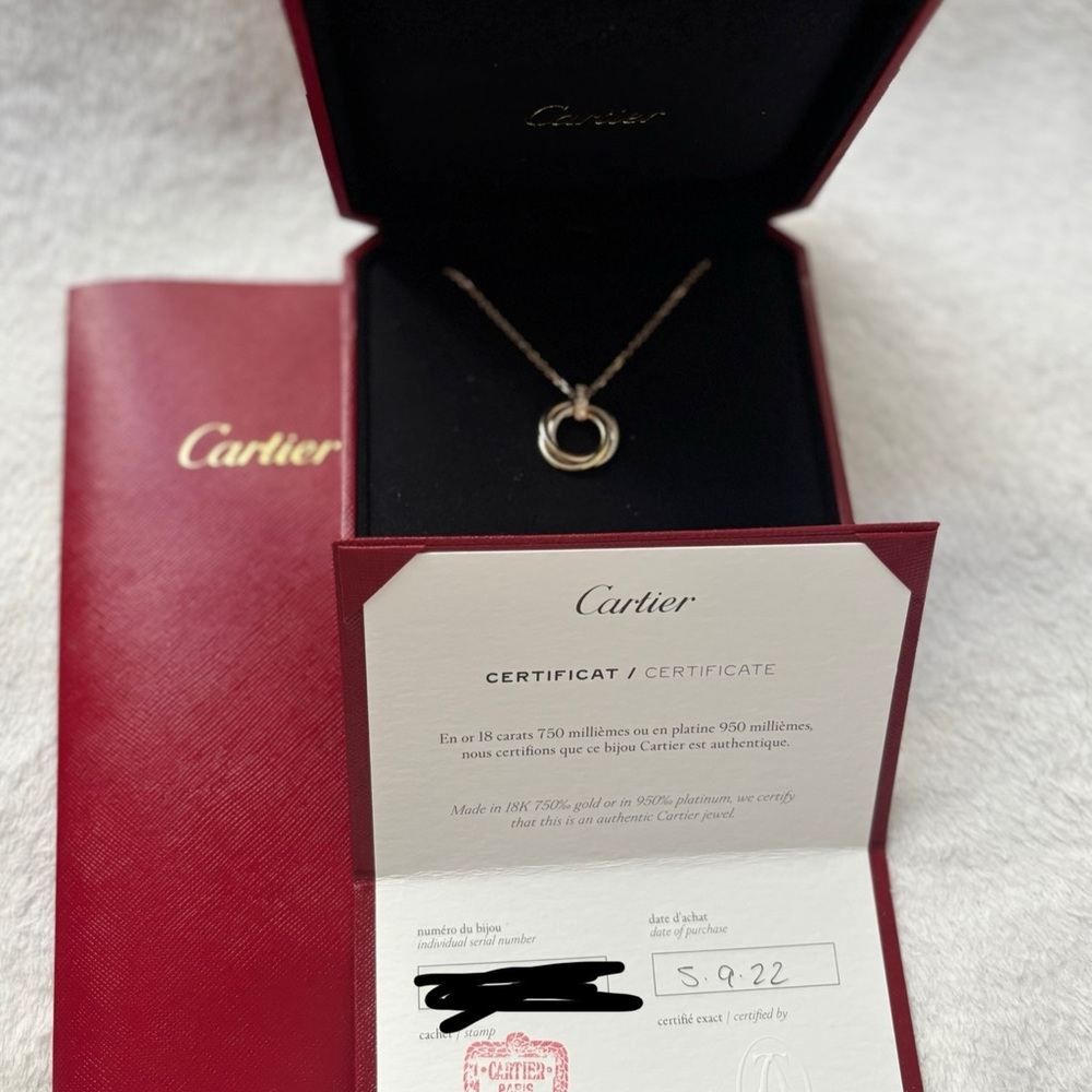 Cartier Trinity Neclace Diamond - Picture 6 of 7